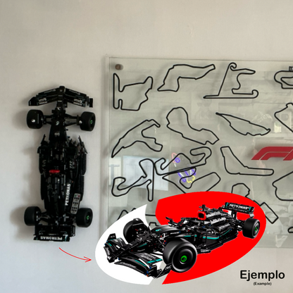 MURAL DE VIDRIO F1 FORMULA 1