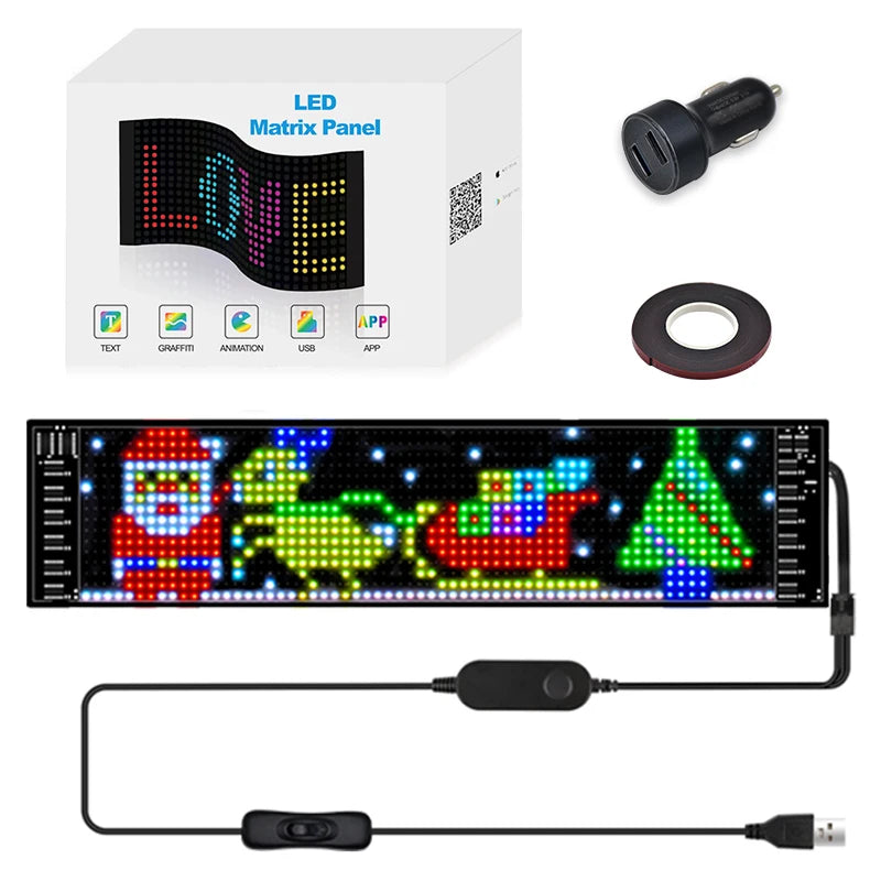 Panel de píxeles LED, USB 5V RGB Flexible